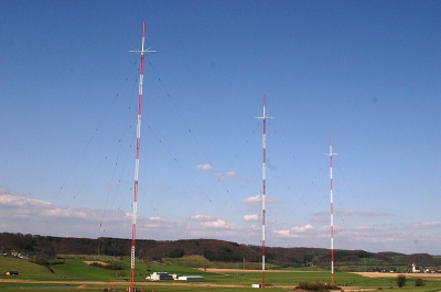 RTL : Emetteur de Beidweiler (ondes longues): vue générale du site