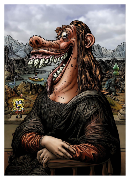 authentiquement nouveau à Castres : exposition Berhart, lowbrow pop-surréaliste !
